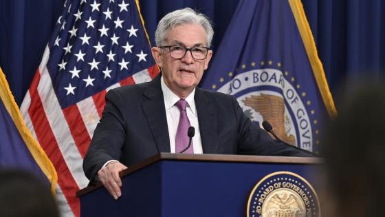 Chair Powell participates in the Federal Open Market Committee (FOMC) press conference on July 27, 2022