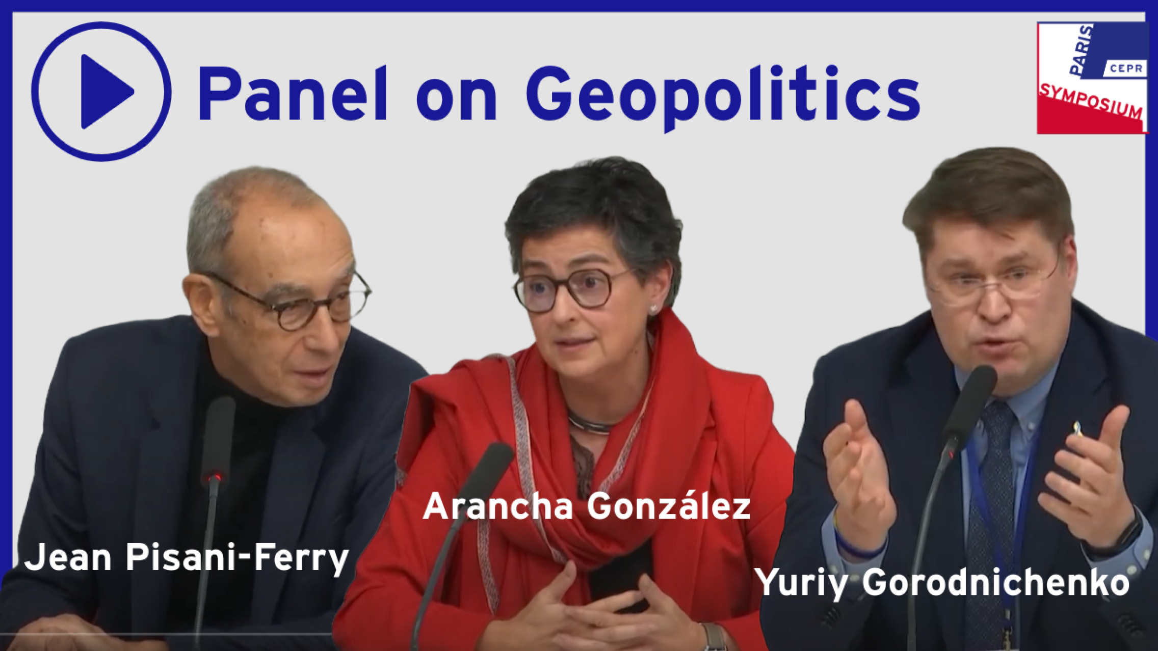 Panel on Geopolitics banner image